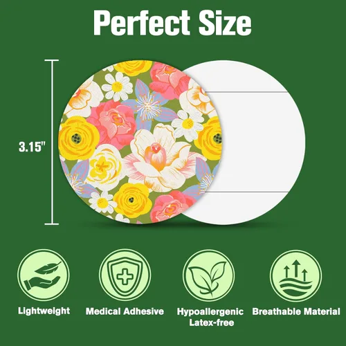 Vista 4 de G7 Over Patch Impermeable Paquete de 20 Parches Adhesivos G7 y Stelo Cinta CGM Transpirable Cubierta Completa Stelo Overpatch Sin Pegamento Central