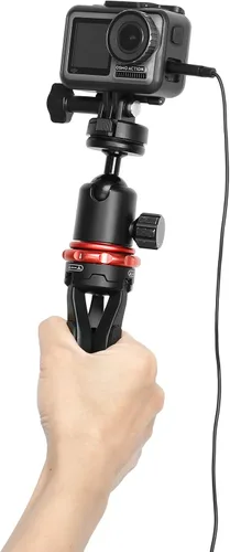 Vista 7 de Saramonic LavMicro U3-OA Micrófono de solapa omnidireccional compacto con clip diseñado para DJI Osmo Action con cable de 6.6 pies (6.6 ft)