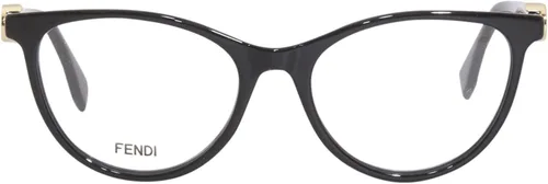 Vista 2 de Fendi F Is Fendi FF 0332 807 - Lentes de plástico negro con ojo de gato 2047in