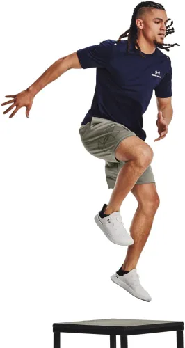 Vista 4 de Under Armour Tech - Pantalones cortos estampados para hombre
