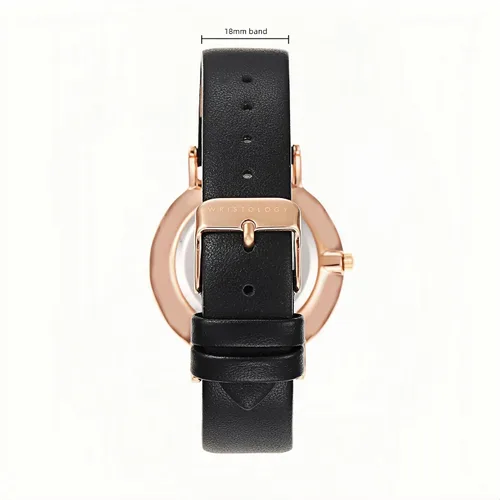 Vista 3 de Wristology Easy Change Band Large Face Roman Numerals Boyfriend Womens Watch - Interchangeable Strap - Large Easy to Read Analog Dial Unisex
