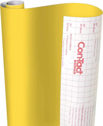 Vista 31 de Con-Tact Brand Creative Covering, forro autoadhesivo para estantes, rollo de vinilo multiusos, fácil de usar y aplicar, 18'' x 9', rojo bombero Rojo