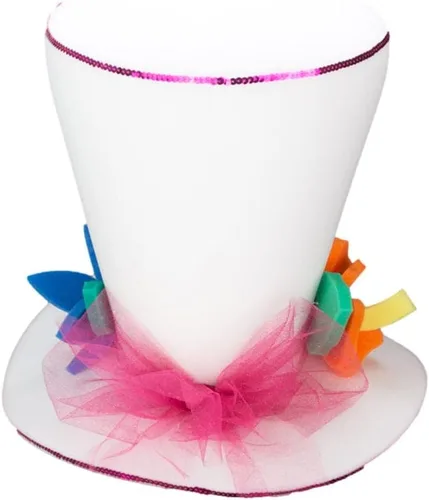 Vista 121 de Foam Party Hats: Feathers Princess Crown – Handmade Fancy Feather Crown for Weddings, Parties & Costumes