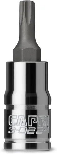Vista 15 de Capri Tools T6 Star Bit Socket, unidad de 1/4 pulgadas
