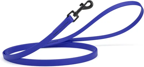 Vista 86 de Dogline Biothane - Correa impermeable para perro, tejido de nailon con revestimiento fuerte, con herrajes negros, a prueba de olores, fácil