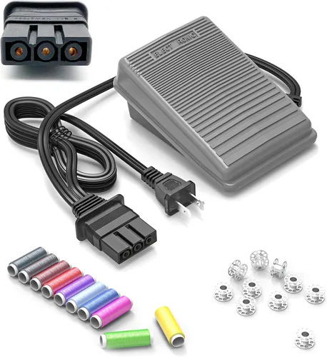 Vista 8 de Controlador de pedal para máquina de coser Brother Babaylock FC-322 XC8816-021, garantizado para adaptarse a Brother CS6000i CS7000i CS5055prw