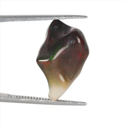 Vista 4 de GEMHUB Hermosa piedra preciosa natural de ópalo de fuego AAA, piedra preciosa con certificación EGL, piedra preciosa hecha a mano para hacer joyas