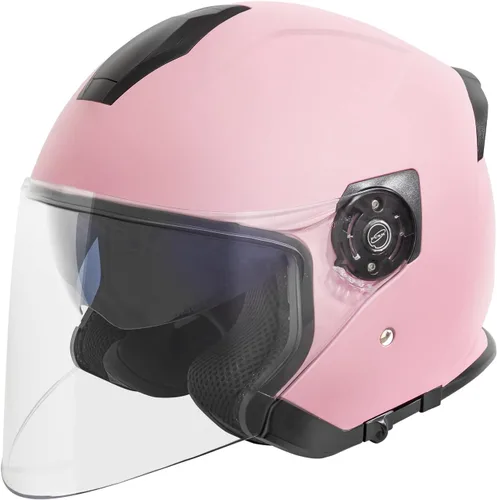 Vista 8 de VCAN V88 - Casco de motocicleta de cara abierta de 3/4, aprobado por ECE y DOT