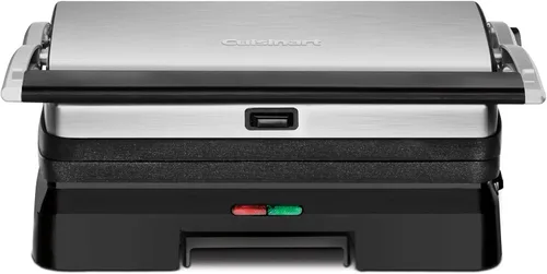 Vista 4 de Cuisinart gr-11 plancha 3-en-1 Grill y prensa para panini