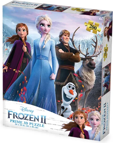 Vista 9 de Prime 3D Disney Frozen - Rompecabezas 3D de 200 piezas, 24 x 18