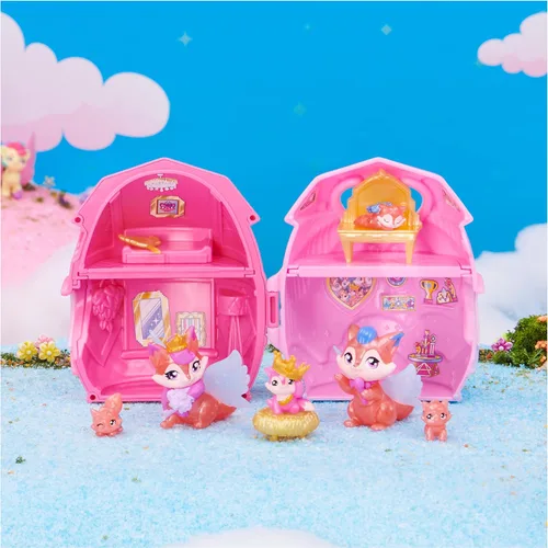 Vista 5 de Hatchimals CollEGGtibles, paquete familiar de juego en casa con 3 personajes y hasta 3 bebés sorpresa (el estilo puede variar), juguetes para niñas