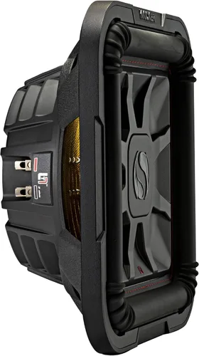 Vista 6 de Kicker 46L7T122 L7T L7-Thin - Subwoofer delgado de 12 pulgadas (30 cm), bobina de voz doble, 2 ohmios, 600 vatios