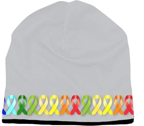 Vista 2 de BRIEF INSANITY Cancer Beanie Head Cover Chemo Cap for Cancer Patients - Headwear