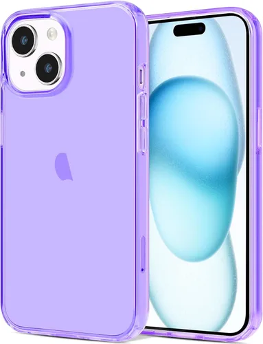 Vista 19 de JJGoo Funda transparente compatible con iPhone 15 Pro, funda de teléfono de TPU suave y transparente, funda antigolpes transparente a prueba