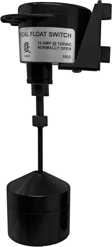 Vista 6 de PumpSpy Interruptor de flotador vertical para bombas de sumidero – Reemplazo de interruptor de bomba universal con cable de 10 pies, control