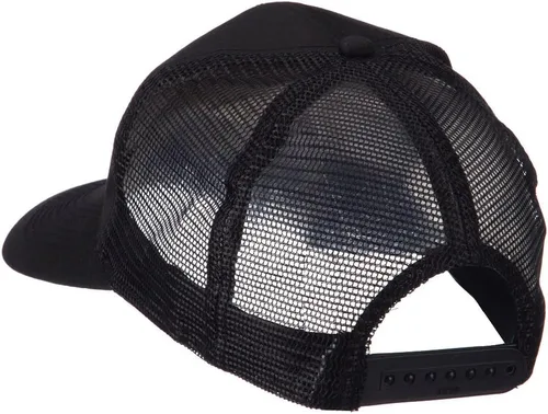 Vista 2 de e4Hats Skull and Choppers Gorra de malla con parches militares bordados