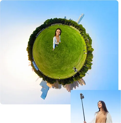 Vista 4 de CYNOVA Adaptador de micrófono externo para cámara Insta 360 X3