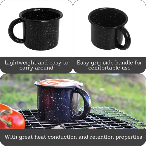 Vista 2 de Mirro Taza esmaltada de 12oz