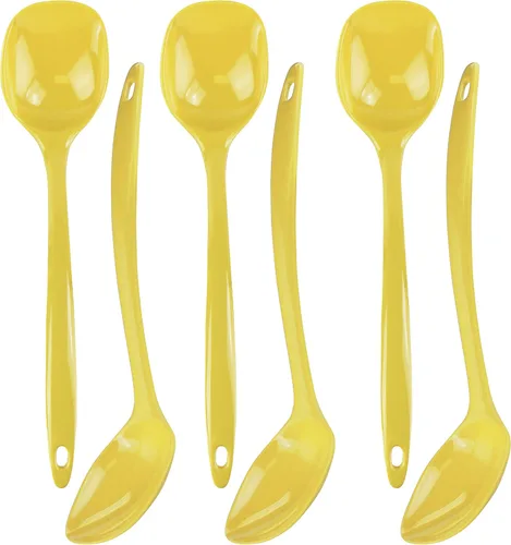 Vista 36 de Reston Lloyd Cuchara de cocina para servir, untar, mezclar, resistente al calor, sin BPA, melamina de 11 pulgadas, utensilio con mango ergonómico