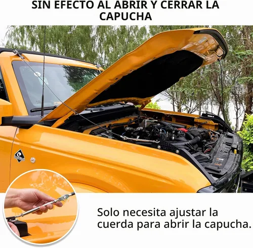 Vista 4 de Kit de elevadores de extremidades ajustables compatibles con accesorios exteriores Ford Bronco 2/4 puertas 2021 2022 2023 2024 2025 nuevos a través