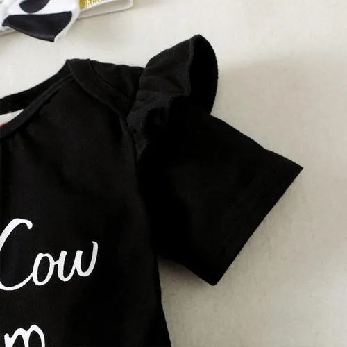 Vista 34 de Traje de primer cumpleaños para niña - Holy Cow I'm One