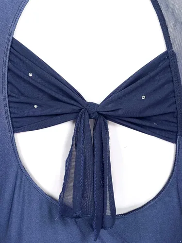 Vista 6 de easyforever Vestido de ballet latino para mujer y adolescentes, uniforme de equipo de patinaje, falda tutú, leotardo