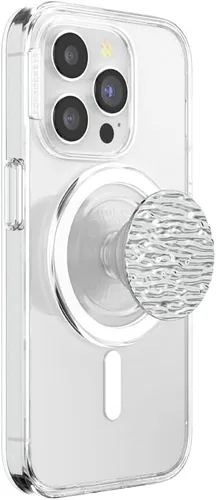 Vista 17 de Agarre para teléfono PopSockets con soporte expansible, agarre adhesivo - Transparente