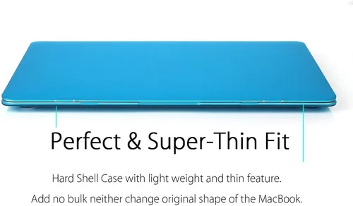Vista 5 de UESWILL Funda rígida mate 3 en 1 compatible con MacBook de 12 pulgadas con pantalla Retina modelo A1534 + funda de teclado y protector de pantalla