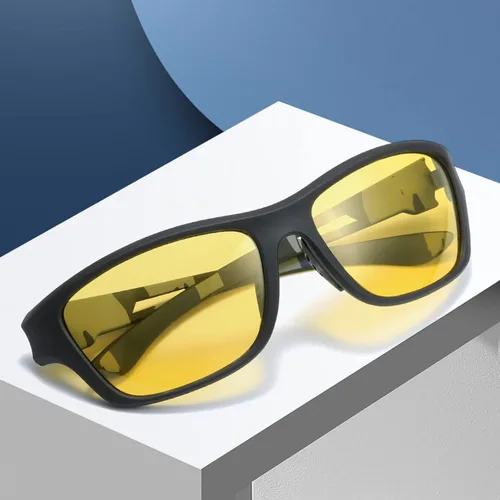 Vista 6 de mincl Gafas de lectura bifocales de visión nocturna con lente de protección UV para hombres y mujeres ciclismo al aire libre conducción y lectores