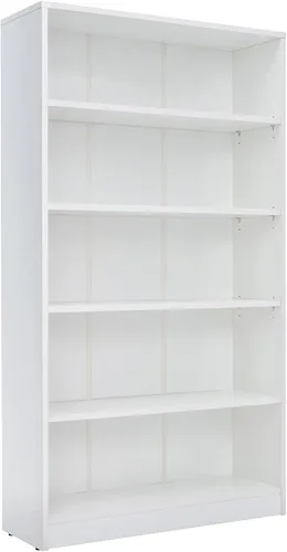 Vista 9 de Stary Estantería negra de 5 estantes de madera de 60 pulgadas de alto para dormitorio