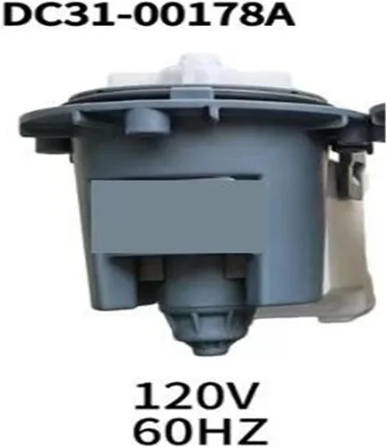 Vista 2 de Washing Machine Drain Pump Moto Parts Dc31-00178a B35-3a)