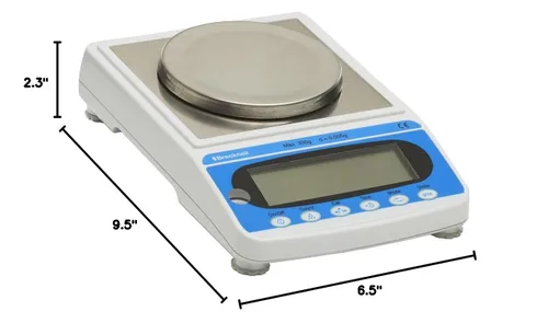 Vista 11 de Brecknell Balanza de pesaje de precisión, 21.16 oz x 0.00 oz (MBS-600)