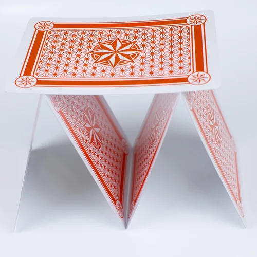 Vista 6 de SUUJI Juego de cartas de juego grandes, mazo gigante, de 5 x 7 pulgadas, juego de cartas de juego súper grande, puente, cartas de juego de póquer