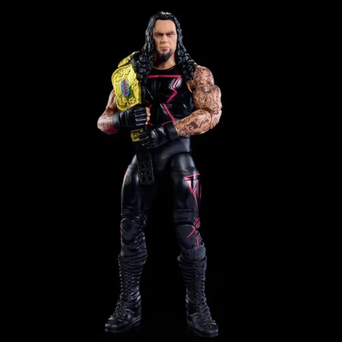 Vista 4 de Mattel WWE Elite Collection Greatest Hits - HPC50 - Figura de lucha articulada de 6 pulgadas - Personaje de Undertaker