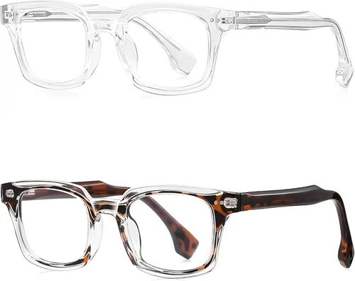 Vista 21 de Gafas Cuadradas Luz Azul Silvaria