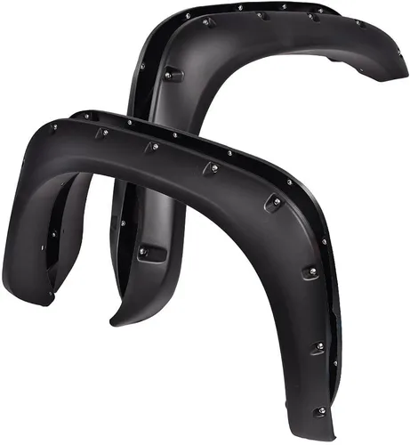 Vista 5 de G-PLUS Defensas laterales compatibles con Dodge Ram 2500 3500 modelos solo 2010-2017 (No se ajusta a modelos Dually o Chassis Cab) Defensas de rueda