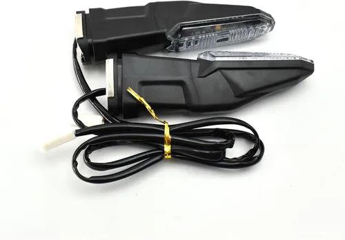 Vista 7 de ESPEEDMTC - Luces traseras para Kawasaki KLZ KLE Versys 650 1000, intermitentes, luces traseras de cambio de luz delantera y trasera, intermitente