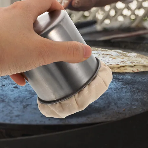 Vista 7 de PRETYZOOM Juego de cepillos de aceite para panqueques, kit de esparcidor de crepé, herramientas de cocina profesional, juego de 2 piezas, fácil