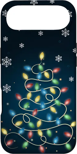 Vista 27 de Christmas Lights ICY Crystals Theme Snowflake Case for iPhone 17