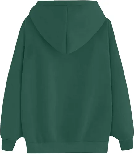 Vista 6 de Christmas Nurse Unisex Adult Graphic Hooded Classic Fit Comfy Pullover Heart Pattern Sweatshirt Holiday Shirts Tops