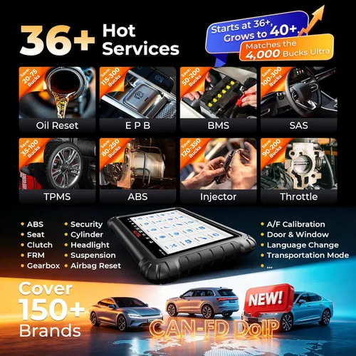 Vista 5 de Autel Maxisys MS908P MS906 DS808 Escáner de diagnóstico de automoción, herramienta de escaneo para lector de códigos, herramienta de programación ECU