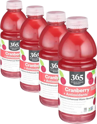 Vista 8 de 365 por Whole Foods Market, Agua con Nutrientes Mejorados, Arándano + Antioxidantes, 20 fl. Oz