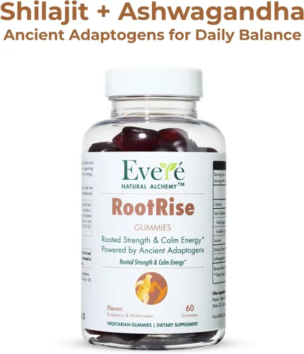 Vista 2 de Evere RootRise Gummies - Gomitas Shilajit + Ashwagandha