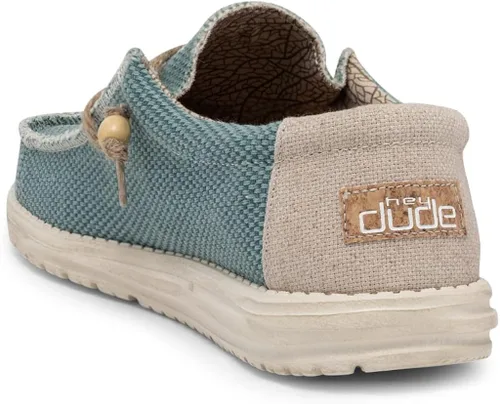 Vista 5 de Hey Dude Men's Wally Stitch Men's Loafers Men's Slip On Shoes Comfortable & Light