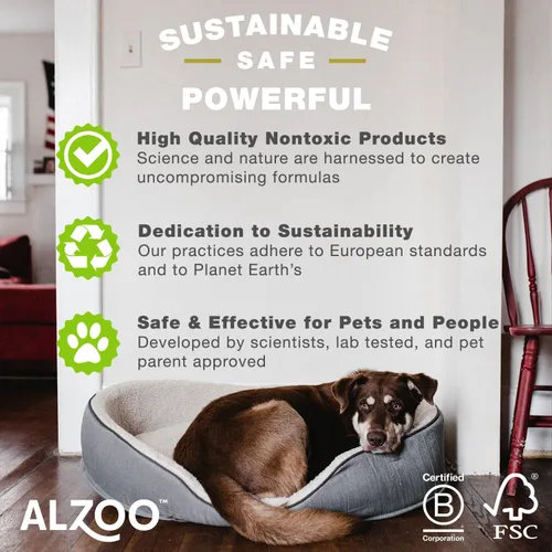 Vista 6 de ALZOO Removedor de accidentes severos para perros y gatos, gránulos absorbentes que ayudan a eliminar la suciedad de las mascotas y neutralizar