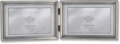Vista 9 de Lawrence Frames - 11723 Marco de fotos clásico con cuentas, 2.5 x 3.5, dorado