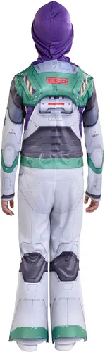Vista 6 de Party City Lightyear disfraz Alpha de Space Ranger para niños pequeños Multicolor