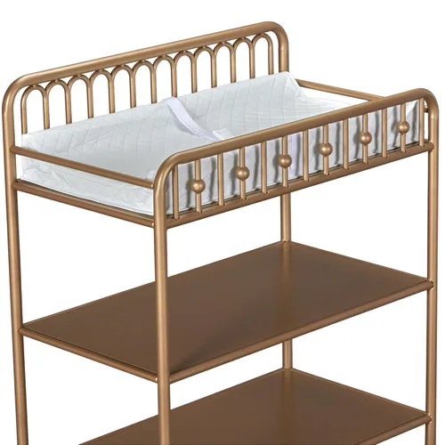 Vista 8 de Little Seeds Monarch Hill Ivy - Cambiador de metal, color dorado