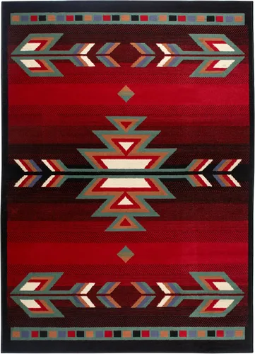 Vista 15 de Home Dynamix Premium Sagrada Southwestern - Alfombra de área geométrica beige/verde, 5'2"x7'4