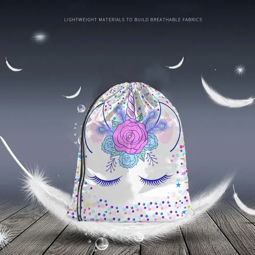 Vista 2 de Skulls - Bolsas con cordón para gimnasio, bolsa con cordón, Multi-a127, Mochilas de viaje